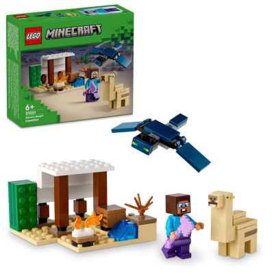 Конструктор Lego Minecraft 21251 Экспедиция Стива в пустыню 01